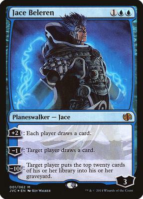 Jace Beleren card from Duel Decks: Anthology