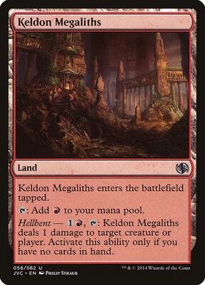 Keldon Megaliths card from Duel Decks: Anthology