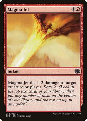 Magma Jet card from Duel Decks: Anthology