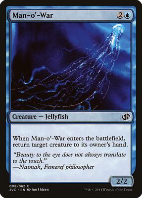 Man-o'-War card from Duel Decks: Anthology