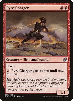 Pyre Charger card from Duel Decks: Anthology