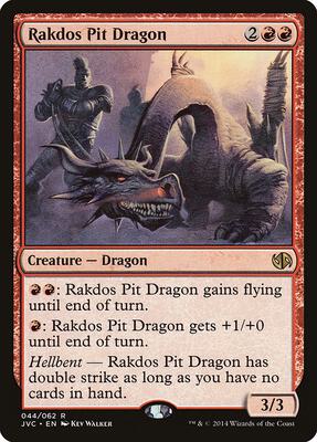 Rakdos Pit Dragon card from Duel Decks: Anthology