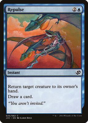 Repulse card from Duel Decks: Anthology