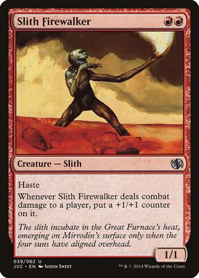 Slith Firewalker card from Duel Decks: Anthology