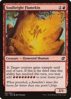 Soulbright Flamekin card from Duel Decks: Anthology
