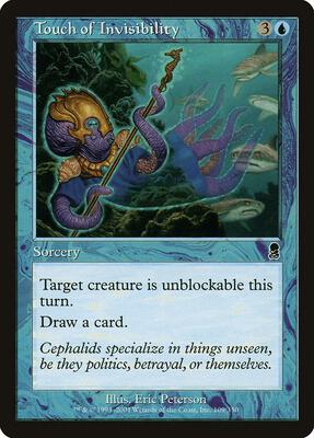 Touch of Invisibility card from Odyssey