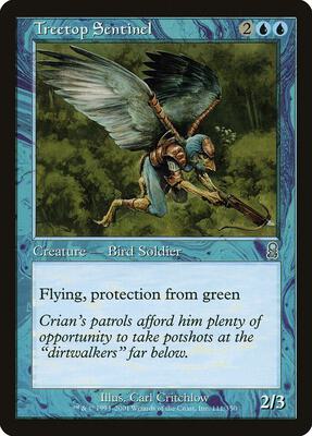 Treetop Sentinel card from Odyssey
