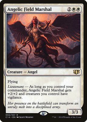 Angelic Field Marshal card from Commander 2014