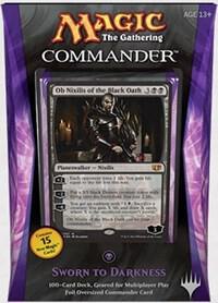 Commander 2014 - Sworn to Darkness (Black) card from Commander 2014