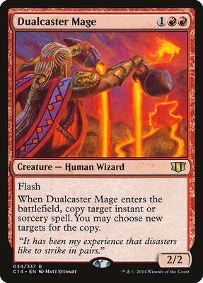 Dualcaster Mage card from Commander 2014