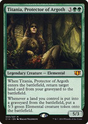 Titania, Protector of Argoth card from Commander 2014