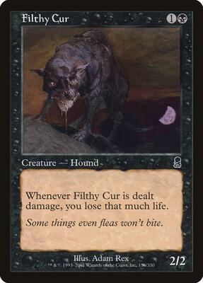 Filthy Cur card from Odyssey