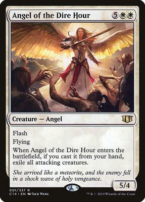 Angel of the Dire Hour card from Commander 2014
