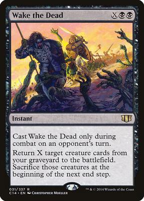 Wake the Dead card from Commander 2014