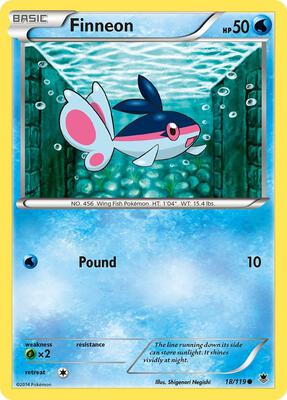 Finneon card from XY - Phantom Forces