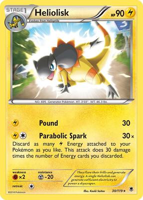 Heliolisk card from XY - Phantom Forces