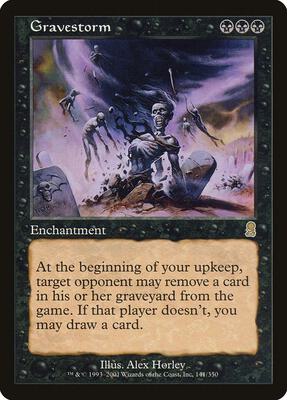 Gravestorm card from Odyssey