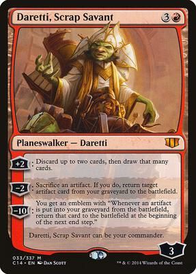 Daretti, Scrap Savant card from Commander 2014