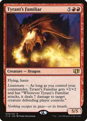 Tyrant's Familiar card from Commander 2014