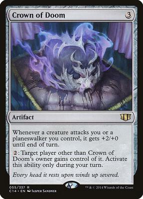 Crown of Doom card from Commander 2014