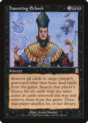 Haunting Echoes card from Odyssey