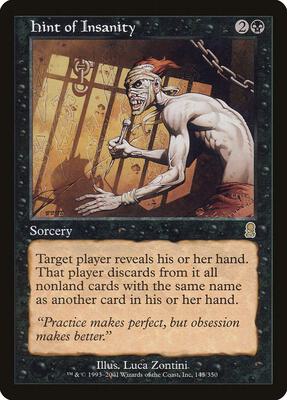 Hint of Insanity card from Odyssey