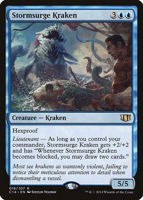 Stormsurge Kraken card from Commander 2014