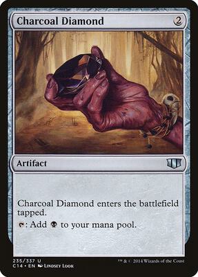 Charcoal Diamond card from Commander 2014