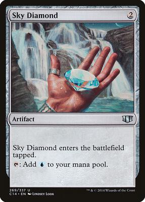 Sky Diamond card from Commander 2014