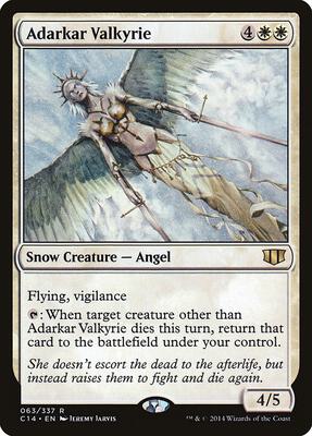 Adarkar Valkyrie card from Commander 2014