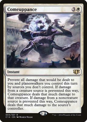 Comeuppance card from Commander 2014