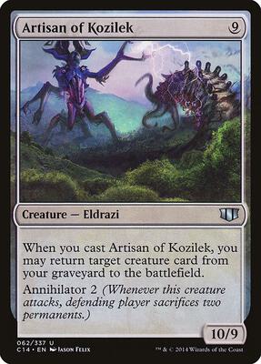 Artisan of Kozilek card from Commander 2014