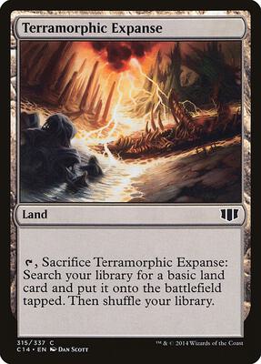 Terramorphic Expanse card from Commander 2014
