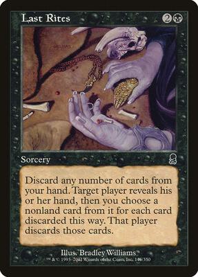 Last Rites card from Odyssey