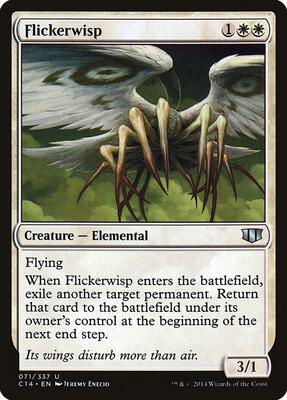 Flickerwisp card from Commander 2014