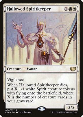 Hallowed Spiritkeeper card from Commander 2014