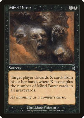 Mind Burst card from Odyssey