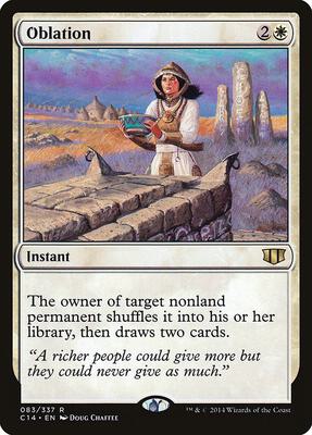 Oblation card from Commander 2014