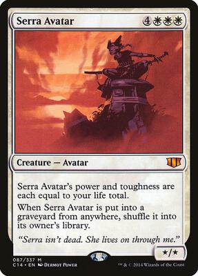 Serra Avatar card from Commander 2014