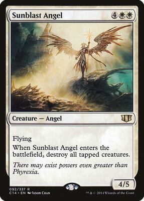 Sunblast Angel card from Commander 2014
