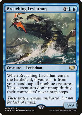 Breaching Leviathan card from Commander 2014