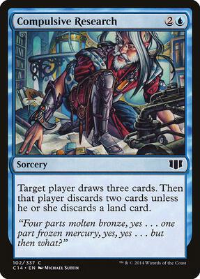 Compulsive Research card from Commander 2014