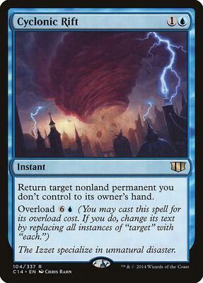 Cyclonic Rift card from Commander 2014