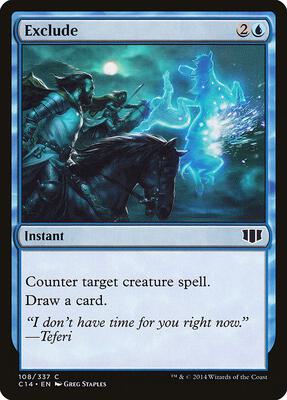 Exclude card from Commander 2014
