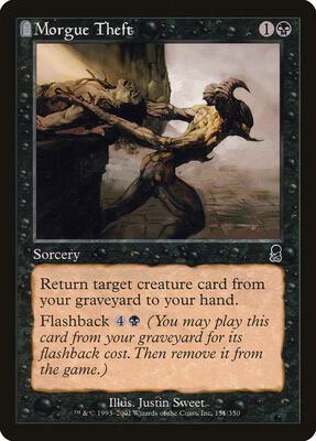 Morgue Theft card from Odyssey