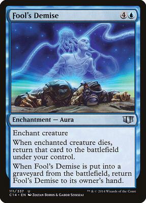 Fool's Demise card from Commander 2014