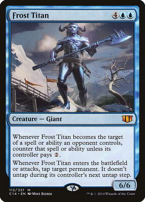 Frost Titan card from Commander 2014