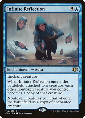 Infinite Reflection card from Commander 2014
