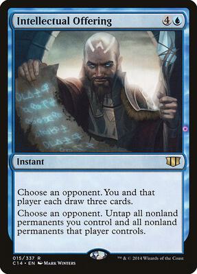 Intellectual Offering card from Commander 2014