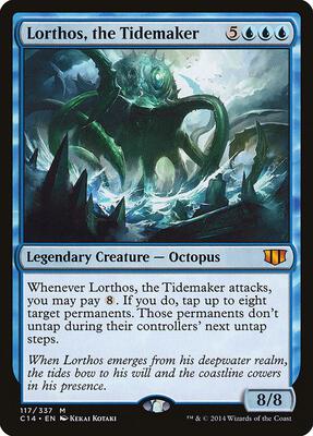 Lorthos, the Tidemaker card from Commander 2014